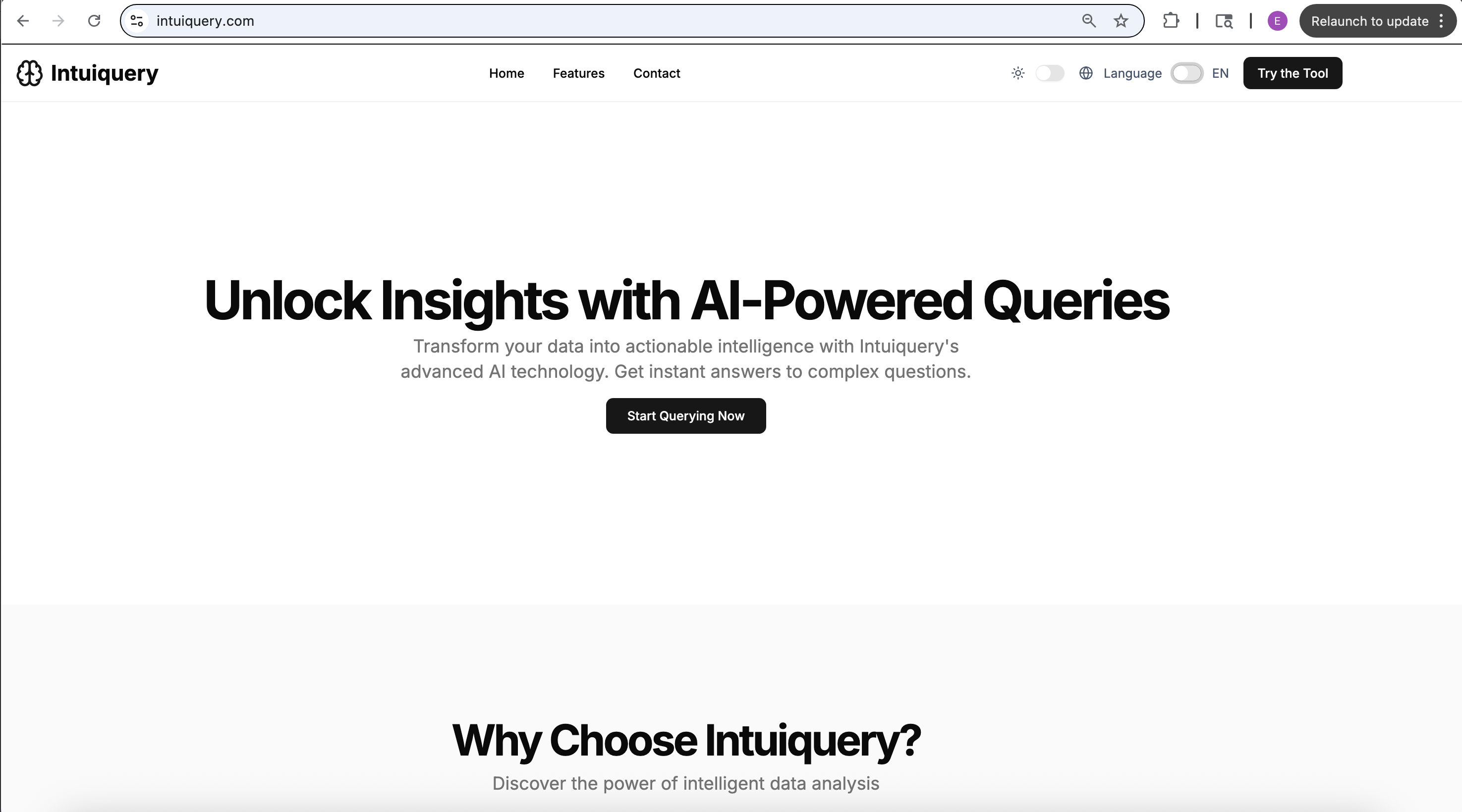 Interactive data explorer